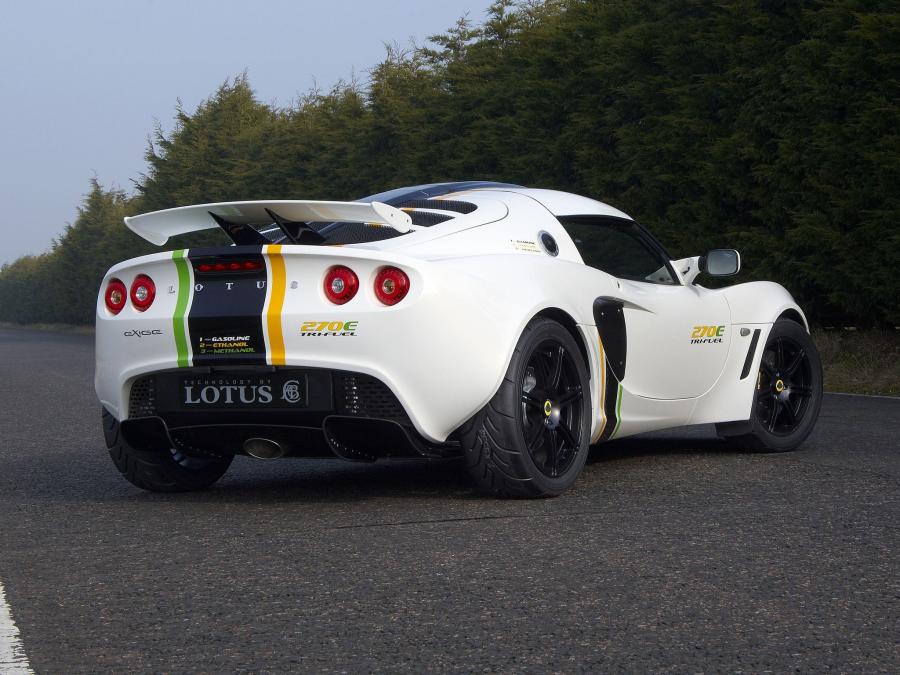  Lotus Exige 270E Tri-Fuel Concept 2008 года  (фото 7 из 14)